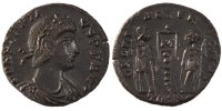 Nummus Coin, Constantius II, Trier, Copper, Cohen:100 -