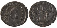 Nummus Coin, Constantius II, Arles, Copper, Cohen:105 -