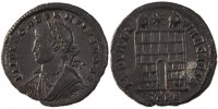 Nummus Coin, Constantius II, Trier, Copper, Cohen:167 -