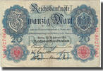 Germany 20 Mark Banknote, 1910-04-21, KM:46b -