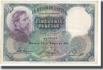 Spain 50 Pesetas Banknote, 1931-04-25, KM:82 -