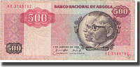 Angola 500 Kwanzas Banknote, 1984-01-07, KM:120A -