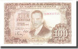 Spain 100 Pesetas Banknote, 1953-04-07, KM:145a -