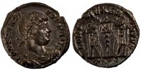Nummus Coin, Constantius II, Trier, Copper, Cohen:99 -