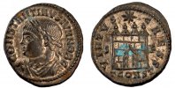 Nummus Coin, Constantine II, Arles, Copper, Cohen:139 -