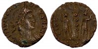 Centenionalis Coin, Constantius II, Trier, Copper, Cohen:92 -