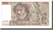 France 100 Francs Delacroix, BRUNEEL, BONARDIN, VIGIER -