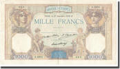France 1000 Francs Cérès et Mercure, P. Rousseau and R. Favre-Gilly -