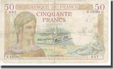 France 50 Francs Cérès, P. Rousseau and R. Favre-Gilly, 1940-02-22 -