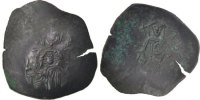Aspron trachy Coin, Isaac II Angelus 1185-1195, Constantinople -