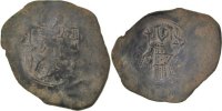 Aspron trachy Coin, Isaac II Angelus 1185-1195, Constantinople -