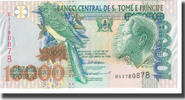 Saint Thomas and Prince 10,000 Dobras Banknote, 1996-10-22, KM:66a -