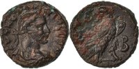 Tetradrachm Coin, Claudius II (Gothicus), Alexandria, Copper -