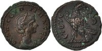 Tetradrachm Coin, Severina, Alexandria, Copper -