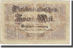 Germany 20 Mark Banknote, 1914-08-05, KM:48a -