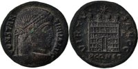 Nummus Coin, Constantine I, Arles, Copper, Cohen:665 -