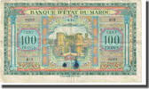 Morocco 100 Francs Banknote, 1943-05-01, KM:27A -