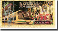 Colombia Tourist Banknote Banknote, 50 CAFETEROS THE COFFE RAILROAD COMPANY -