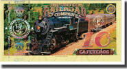 Colombia Tourist Banknote Banknote, 10 CAFETEROS THE COFFE RAILROAD COMPANY -