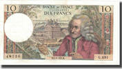 France 10 Francs Voltaire, 1971-09-02, Fayette:62.51, KM:147c -