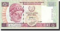 Cyprus 5 Pounds Banknote, 1997-02-01, KM:58 -