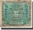 Germany 1/2 Mark Banknote, KM:191a -