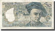 France 50 Francs Quentin de La Tour, Fayette:67.2, KM:152a -