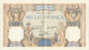 France 1000 Francs Cérès et Mercure, 1938-06-02 -