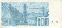 Algeria 100 Dinars Banknote, KM:134a -