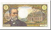 France 5 Francs Pasteur, 1968-04-04, Fayette:61.07, KM:146b -