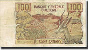 Algeria 100 Dinars Banknote, 1970-11-01, KM:128b -
