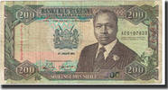 Kenya 200 Shillings Banknote, 1992-01-02, KM:29f -