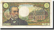 France 5 Francs Pasteur, 1969-09-04, Fayette:61.8, KM:146b -