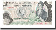 Colombia 20 Pesos Oro Banknote, 1983-01-01, KM:409c -