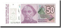 Argentina 50 Australes Banknote, KM:326a -