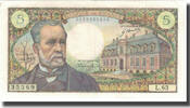 France 5 Francs Pasteur, 1967-12-07, Fayette:61.6, KM:146b -