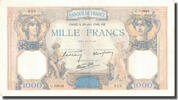France 1000 Francs Cérès et Mercure, 1940-06-20 -