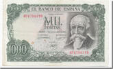 Spain 1000 Pesetas Banknote, 1971-09-17, KM:154 -