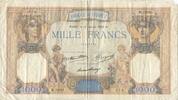 France 1000 Francs Cérès et Mercure, 1933-01-12 -