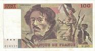 France 100 Francs Delacroix, H.265, Fayette:69ter.01a -