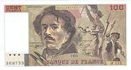 France 100 Francs Delacroix, M.213, Fayette:69bis.5, KM:154g -
