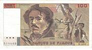 France 100 Francs Delacroix, H.254, Fayette:69bis.08 -