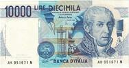 Italy 10,000 Lire Banknote, 1984-09-03, KM:112d -