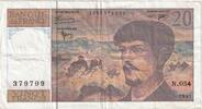 France 20 Francs Debussy, N.054, Fayette:66 ter.2, KM:151i -