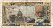 5 Nouveaux Francs 1961 Frankreich Victor Hugo, L.52, S, Fayette:56.7, KM:141a S