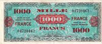 France 1000 Francs 1945 Verso France, 04720462, Fayette:VF -