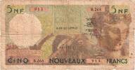 Algeria 5 Nouveaux Francs 1959-12-18 -