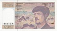 France 20 Francs Debussy, V.038 -