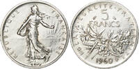 France 5 Francs Semeuse, Paris, Silver, Gadoury:770, KM:926 -