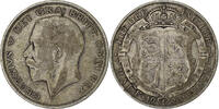 Great Britain 1/2 Crown George V, Silver, KM:818.1a -
